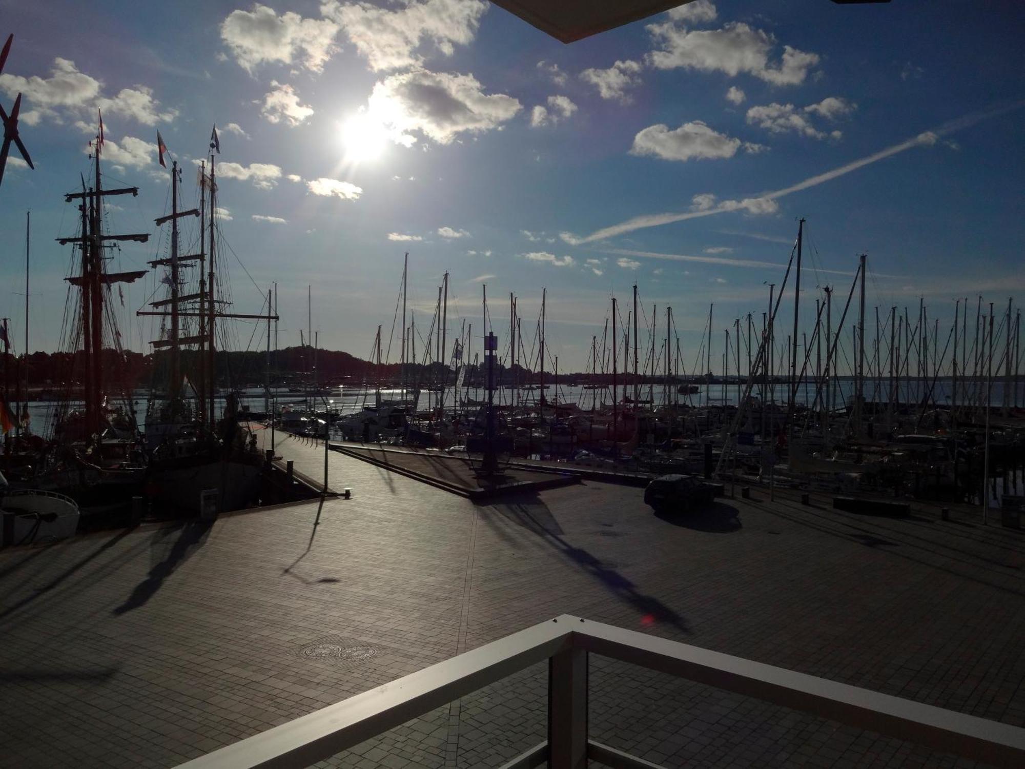 Apartment 10 - "Borbyblick" - Blickrichtung Hafen Und Offene See Eckernförde Exteriör bild